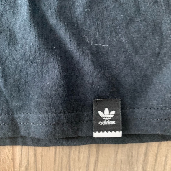 Youth Adidas trefoil logo/crane bird tee shirt sz Large. - Picture 4 of 7